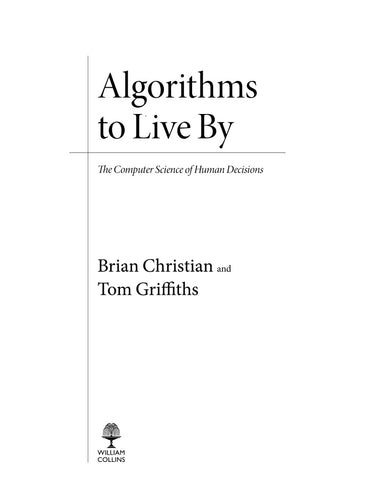 Algorithms to Live By (Brian Christian)-Computing and Information Technology-買書書 BuyBookBook