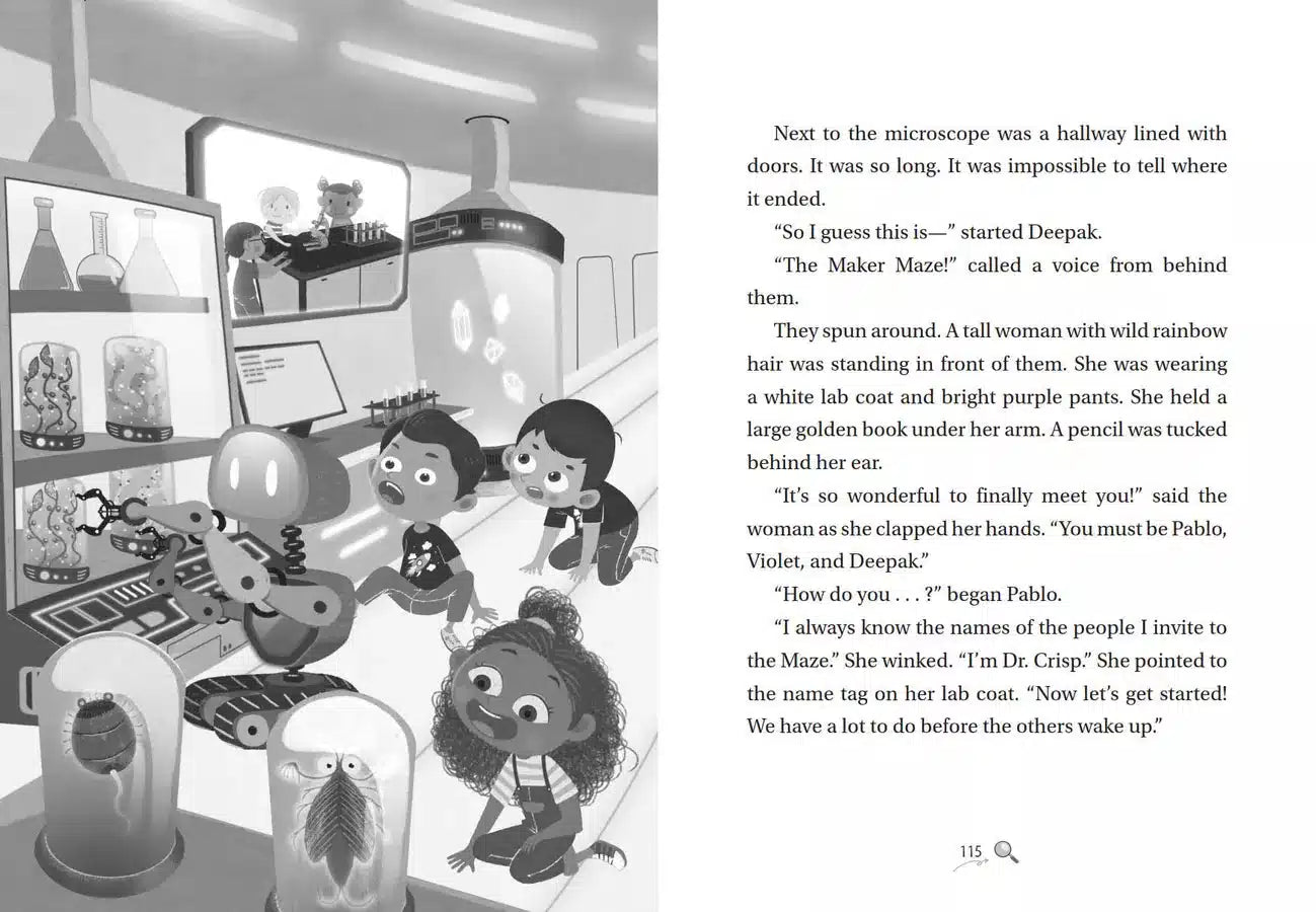 超級創客任務 #01 勇闖生態系(中英雙語)-故事: 歷險科幻 Adventure & Science Fiction-買書書 BuyBookBook