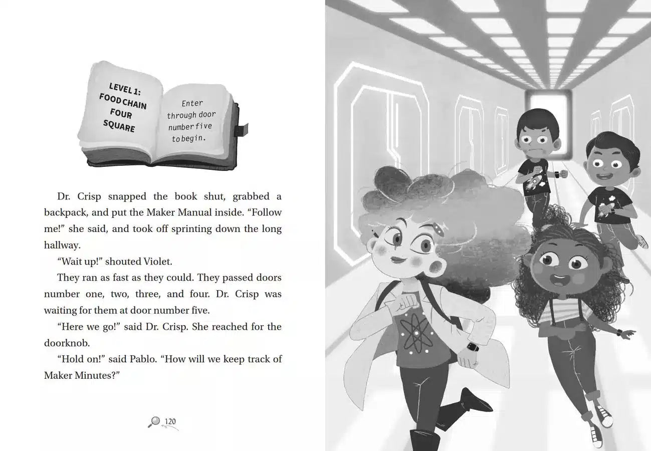 超級創客任務 #01 勇闖生態系(中英雙語)-故事: 歷險科幻 Adventure & Science Fiction-買書書 BuyBookBook