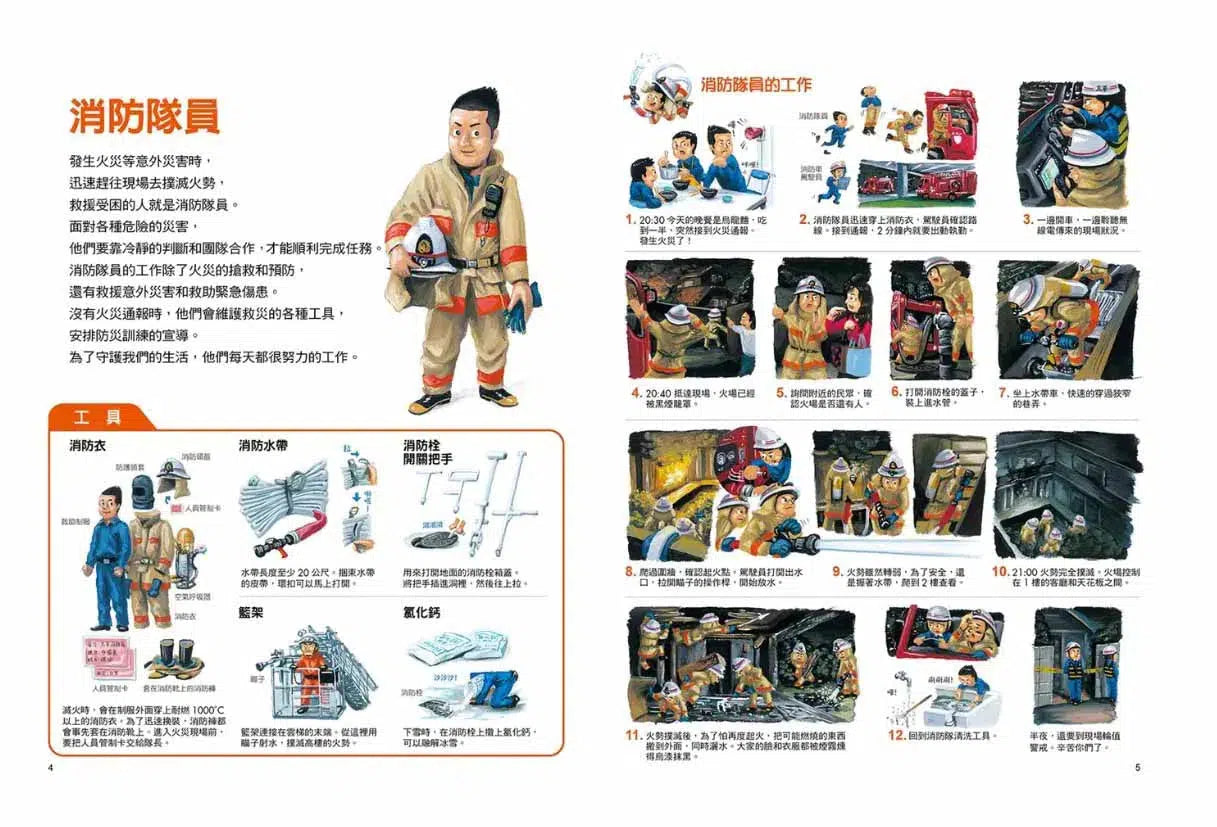 工作達人 1-4: 揭開最棒的36個夢幻職業,從體驗工作到實現夢想! (4冊合售) (鈴木典丈)-非故事: 參考百科 Reference & Encyclopedia-買書書 BuyBookBook