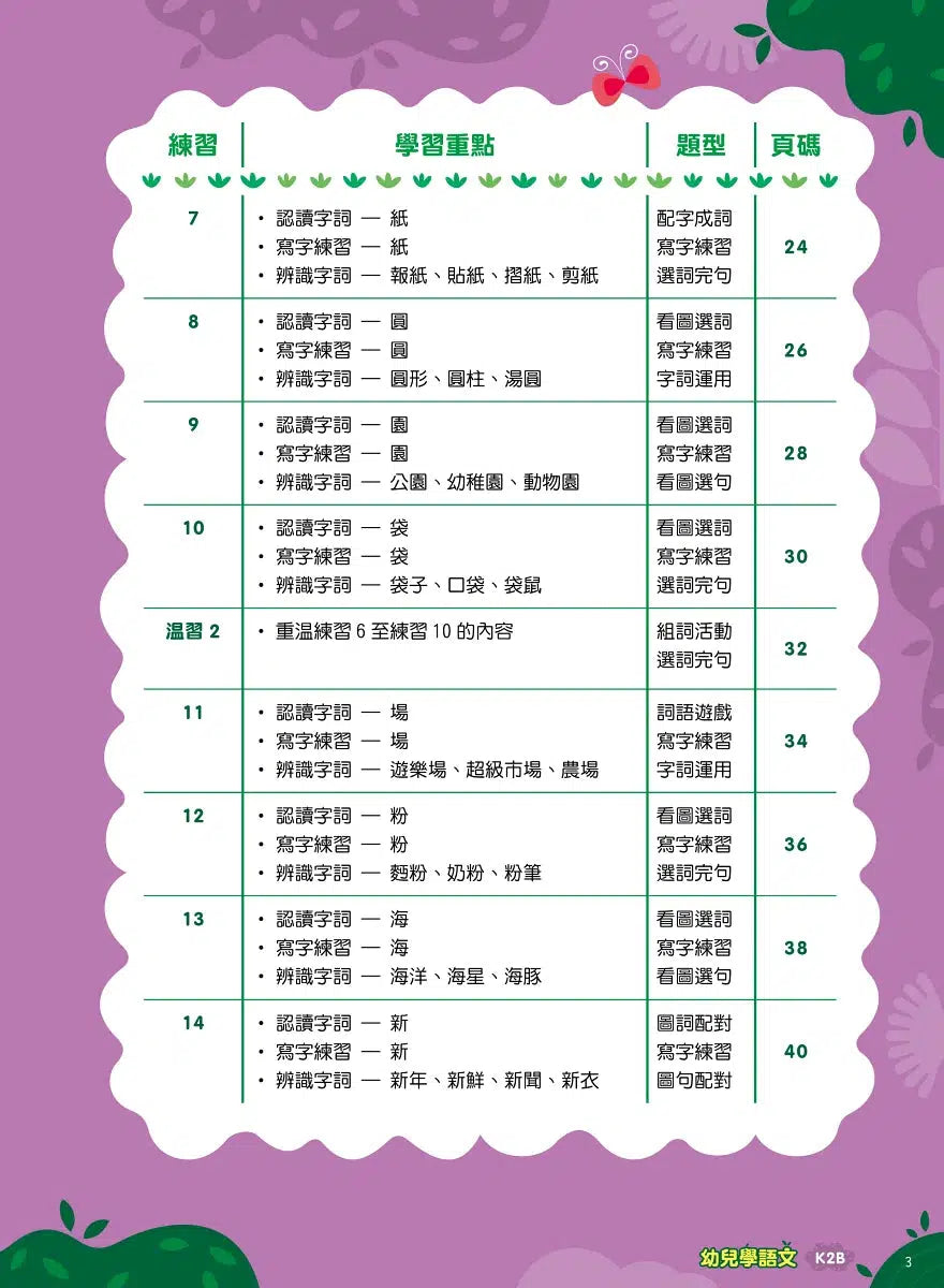 Teacher’s Choice 師之選幼稚園系列 - 幼兒學語文:識字、寫字、詞語學習及寫作訓練 (粵普QR code)-補充練習: 中國語文 Chinese-買書書 BuyBookBook