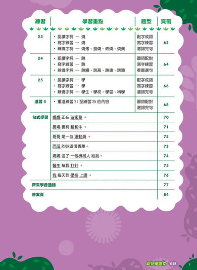 Teacher’s Choice 師之選幼稚園系列 - 幼兒學語文:識字、寫字、詞語學習及寫作訓練 (粵普QR code)-補充練習: 中國語文 Chinese-買書書 BuyBookBook