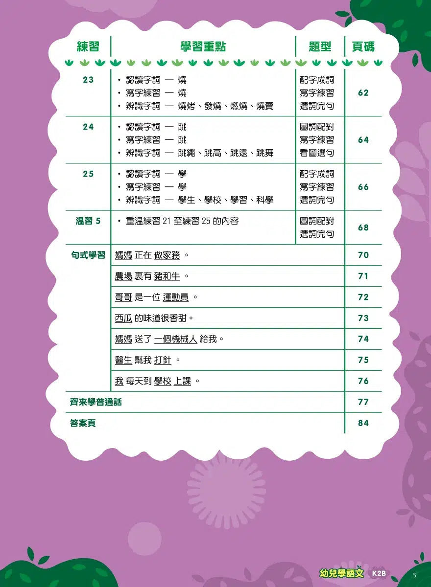 Teacher’s Choice 師之選幼稚園系列 - 幼兒學語文:識字、寫字、詞語學習及寫作訓練 (粵普QR code)-補充練習: 中國語文 Chinese-買書書 BuyBookBook