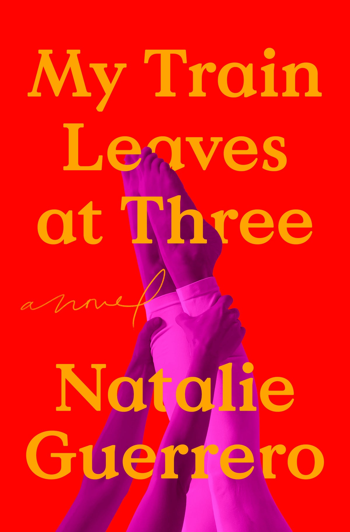 My Train Leaves at Three cover (ISBN 9780593977354)