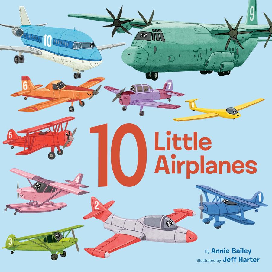 10 Little Airplanes-Children’s / Teenage fiction: General and modern fiction-買書書 BuyBookBook