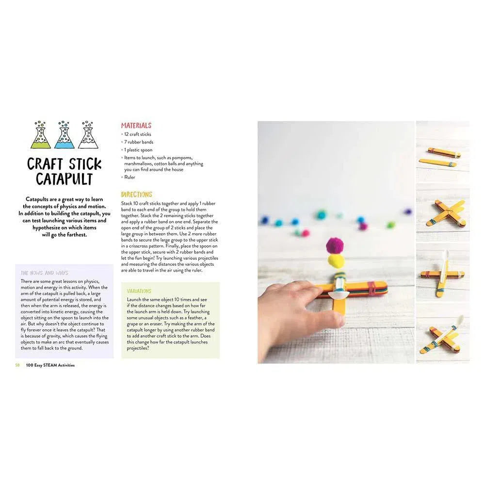 100 Easy STEAM Activities Macmillan US