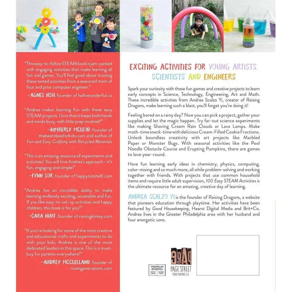 100 Easy STEAM Activities Macmillan US