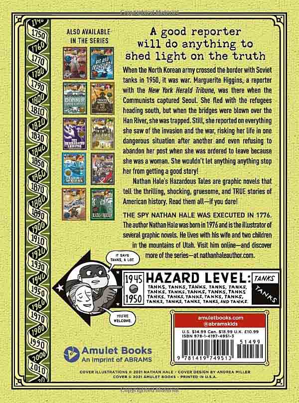 Nathan Hale's Hazardous Tales #11 - Cold War Correspondent (Hardback) - 買書書 BuyBookBook