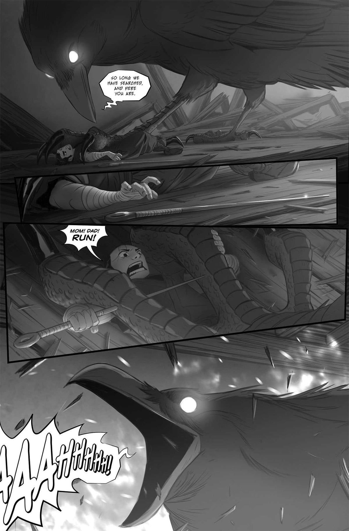 Issunboshi: A Graphic Novel interior 1 (ISBN 9781637154298)