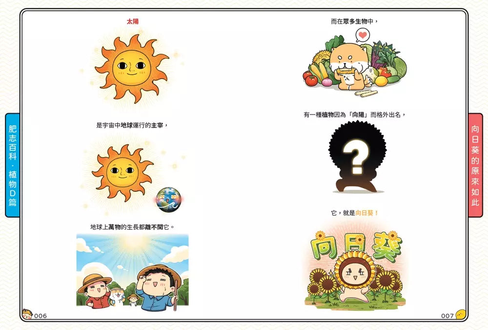 肥志百科6:原來你是這樣的植物D篇-非故事: 動物植物 Animal & Plant-買書書 BuyBookBook