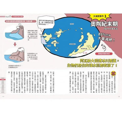 好奇孩子大探索 - 危機就是轉機,古生物生存圖鑑-非故事: 參考百科 Reference & Encyclopedia-買書書 BuyBookBook