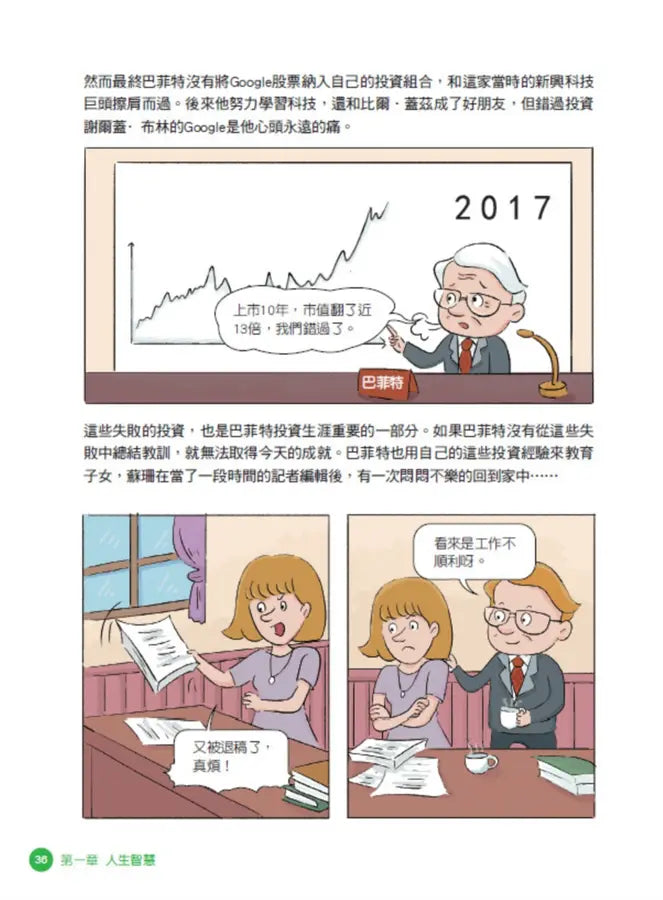 美國股神巴菲特爺爺的31個處世智慧:創造比繼承更珍貴,勇於承擔責任,把熱愛的事做到極致【漫畫好讀少年版】
