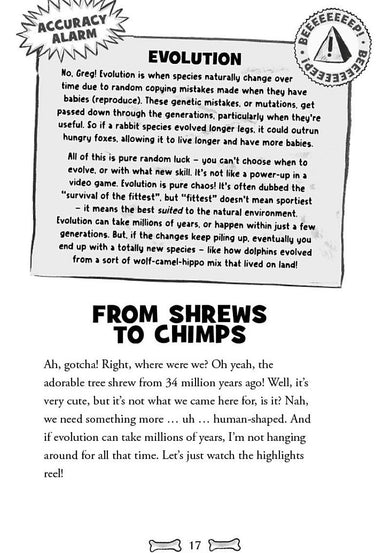 Totally Chaotic History: The Stone Age Runs Wild! (Greg Jenner)-Children’s / Teenage general interest: History and Warfare-買書書 BuyBookBook