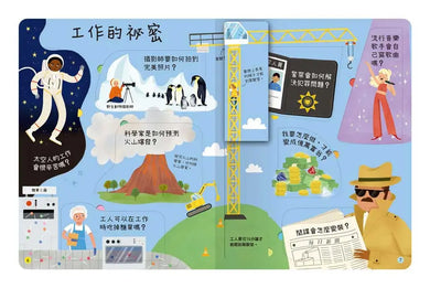 想問什麼翻翻書:關於工作你想知道什麼?-Children’s / Teenage: Personal and social topics-買書書 BuyBookBook