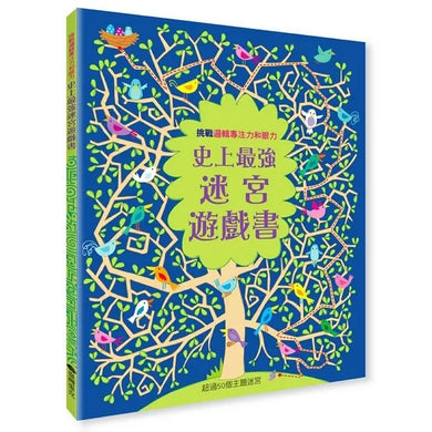 史上最強迷宮遊戲書:挑戰邏輯專注力和眼力-Children’s / Teenage general interest: Hobbies/ quizzes/ toys and games-買書書 BuyBookBook