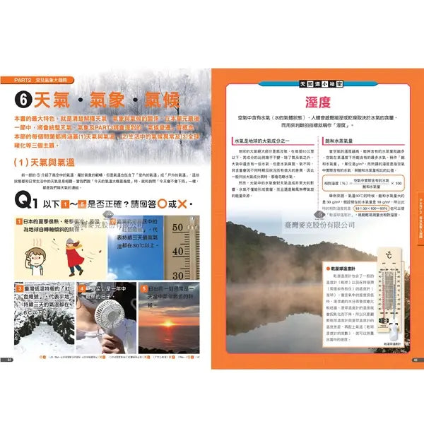 一看就懂的天氣圖鑑(SDGs)