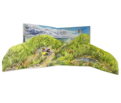 老鼠的海濱假期 (艾莉絲.梅爾文) (翻翻書)-Children’s picture books-買書書 BuyBookBook