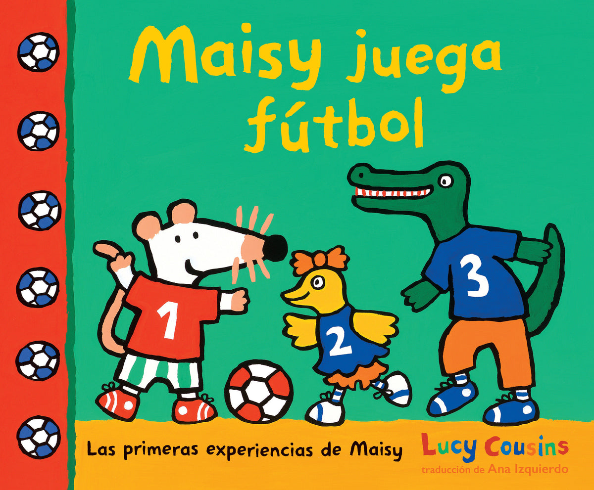 Maisy juega fútbol cover (ISBN 9781536247220)