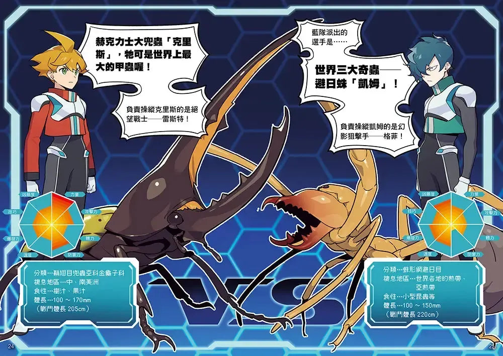 【漫畫】昆蟲最強王圖鑑(1)(人類與昆蟲合力戰鬥,展開全新的對戰劇情!)-Graphic novels/ Comic books/ Manga/ Cartoons-買書書 BuyBookBook