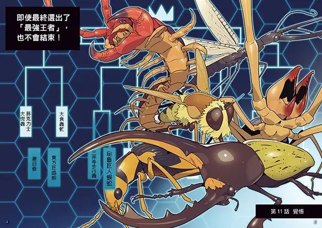 【漫畫】昆蟲最強王圖鑑(2)(昆蟲與人類間的默契受到考驗,誰能在激戰中繼續生存?)-Graphic novels/ Comic books/ Manga/ Cartoons-買書書 BuyBookBook