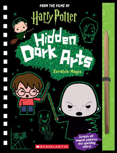 Hidden Dark Arts - Scratch Magic-Children’s interactive and activity books and kits-買書書 BuyBookBook