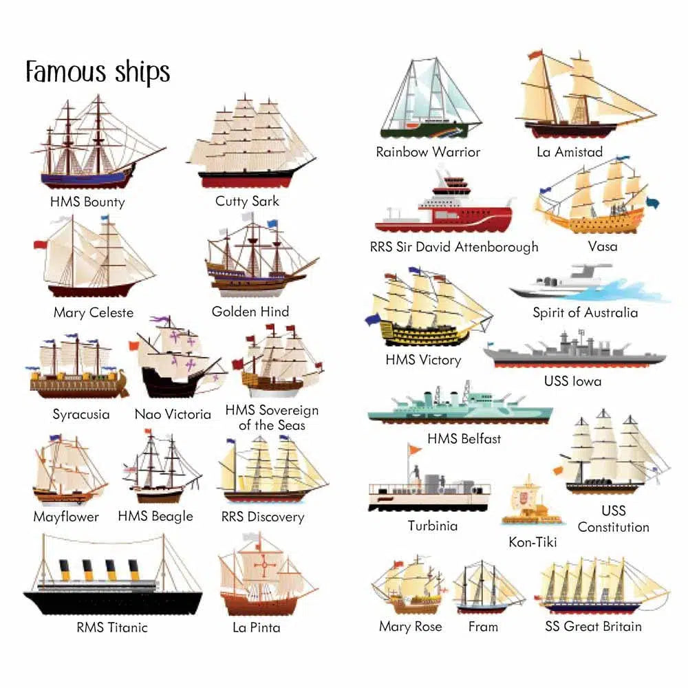 199 Ships and Boats Usborne