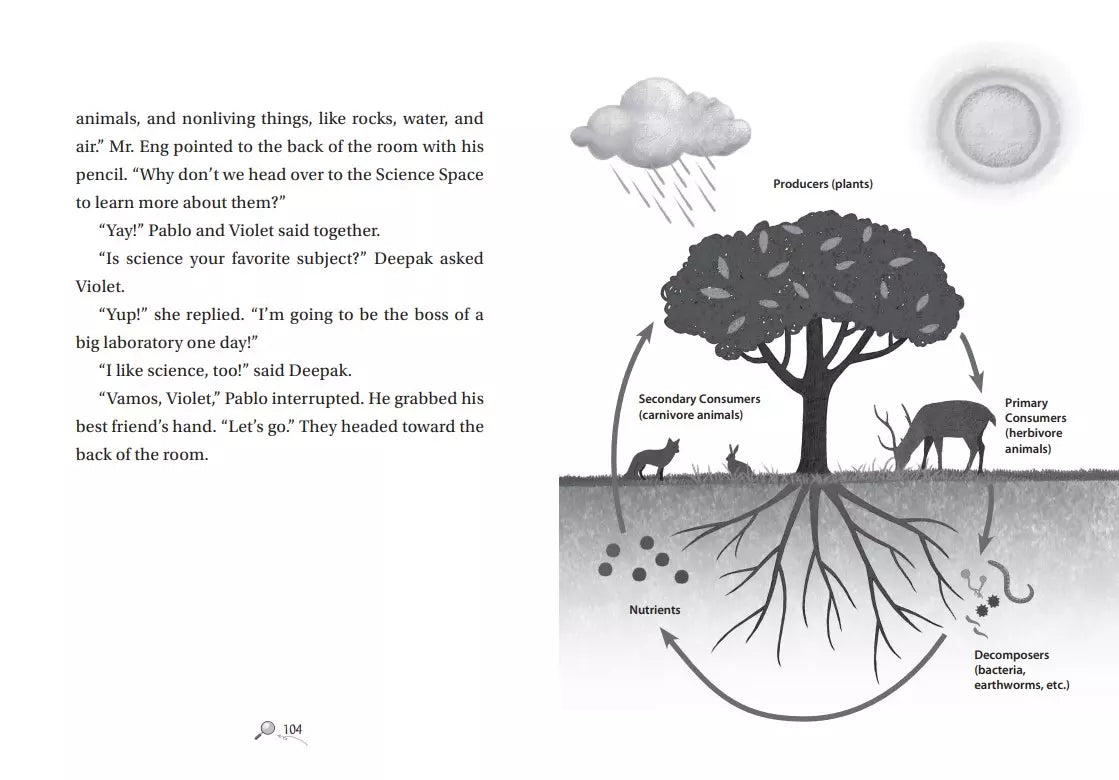 超級創客任務1~3:勇闖生態系+神秘腦科學+聲波大震撼 (中英雙語/3冊合售)-故事: 歷險科幻 Adventure & Science Fiction-買書書 BuyBookBook