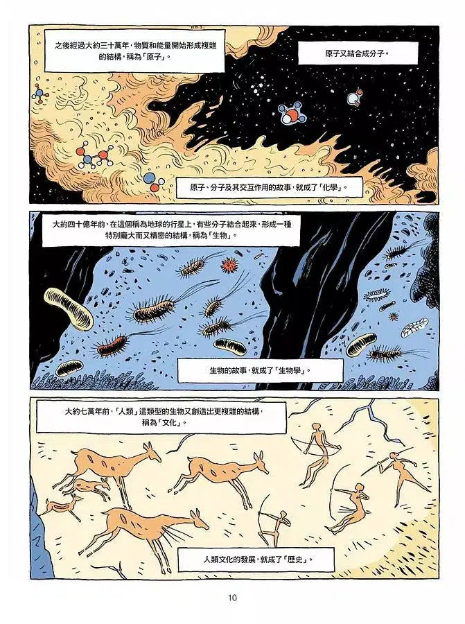 人類大歷史:知識漫畫 1 人類誕生-非故事: 歷史戰爭 History & War-買書書 BuyBookBook