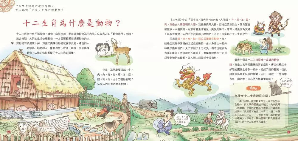 我們的生肖【畫給孩子的十二生肖故事】-故事: 歷史故事 Historical-買書書 BuyBookBook