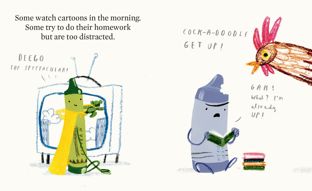 Good Morning, Crayons interior 5 (ISBN 9780593694848)