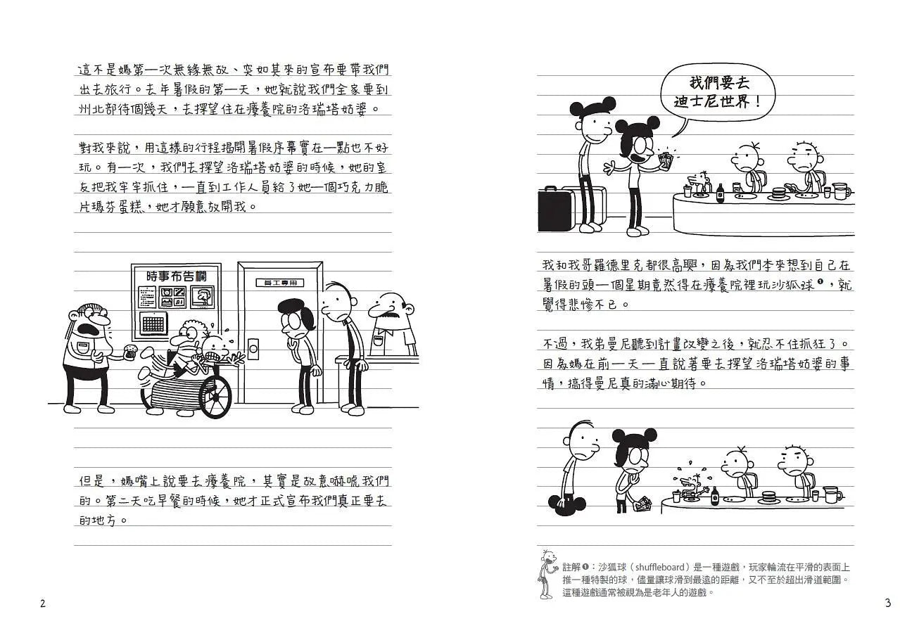 葛瑞的囧日記 9:旅行豬隊友