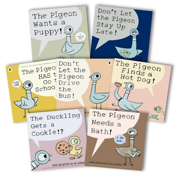 Mo Willems Pigeon Books Collection