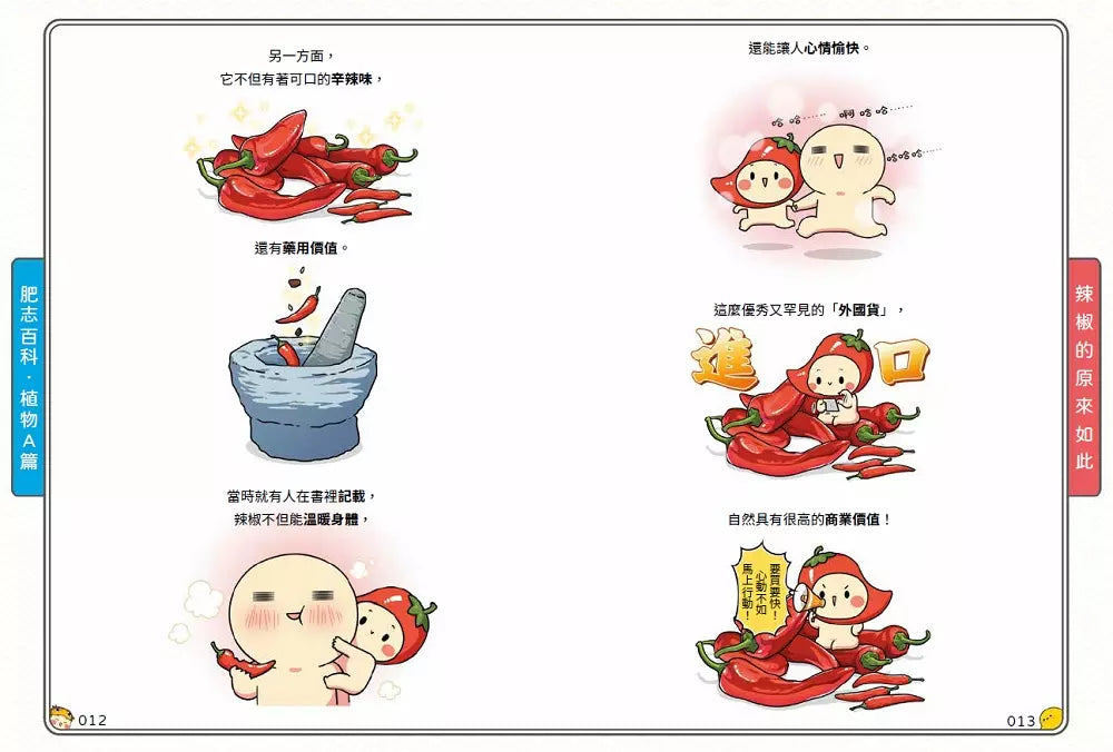 肥志百科1:原來你是這樣的植物A篇-非故事: 動物植物 Animal & Plant-買書書 BuyBookBook