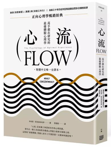 心流:高手都在研究的最優體驗心理學(繁體中文唯一全譯本,二版)