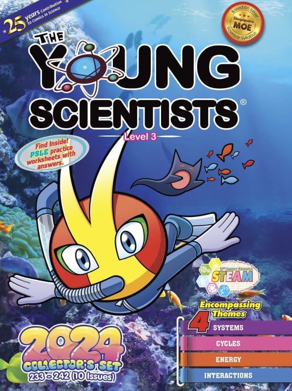 THE YOUNG SCIENTISTS 2024 COLLECTION SET LEVEL 3 (ISSUE 233 ~ 242)-Children’s / Teenage general interest: Science and technology-買書書 BuyBookBook