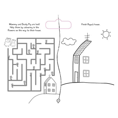 Peppa Giant Activity Pad (Stan Lee)-Children’s interactive and activity books and kits-買書書 BuyBookBook