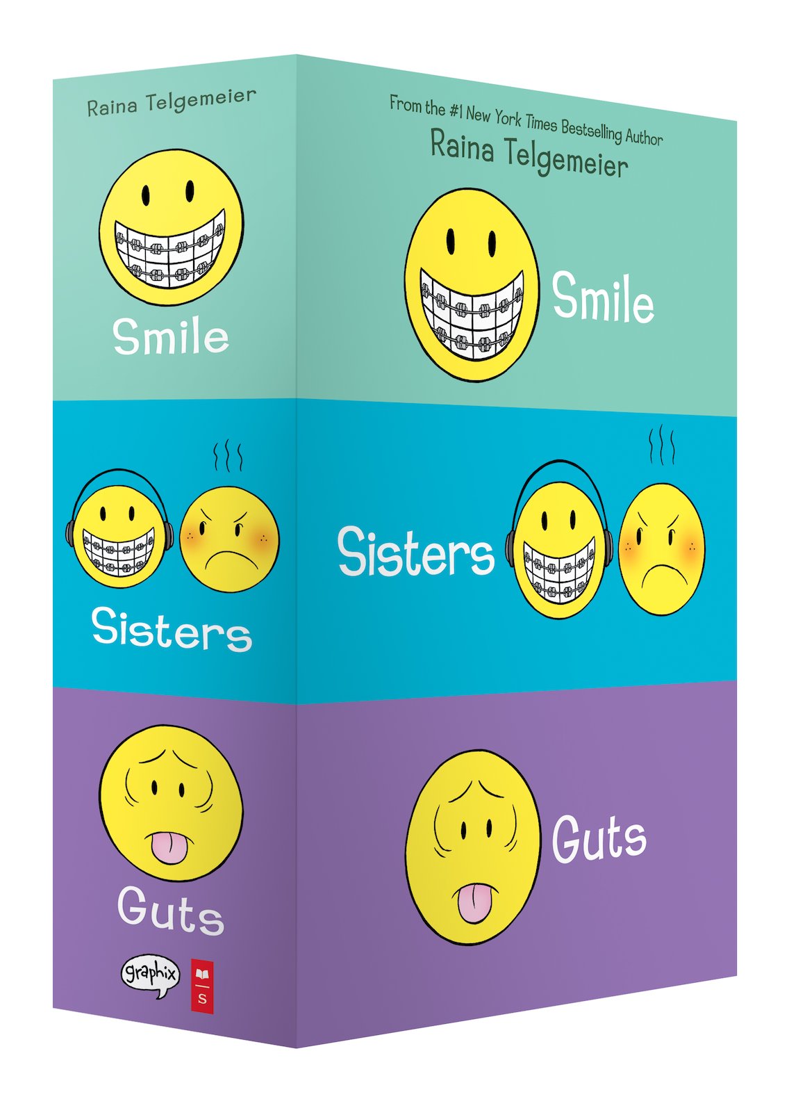 Smile/Sisters/Guts Box Set-Graphic novel / Comic book / Manga: genres-買書書 BuyBookBook