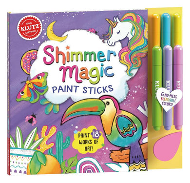 Shimmer Magic Paint Sticks-Painting, drawing and art manuals-買書書 BuyBookBook
