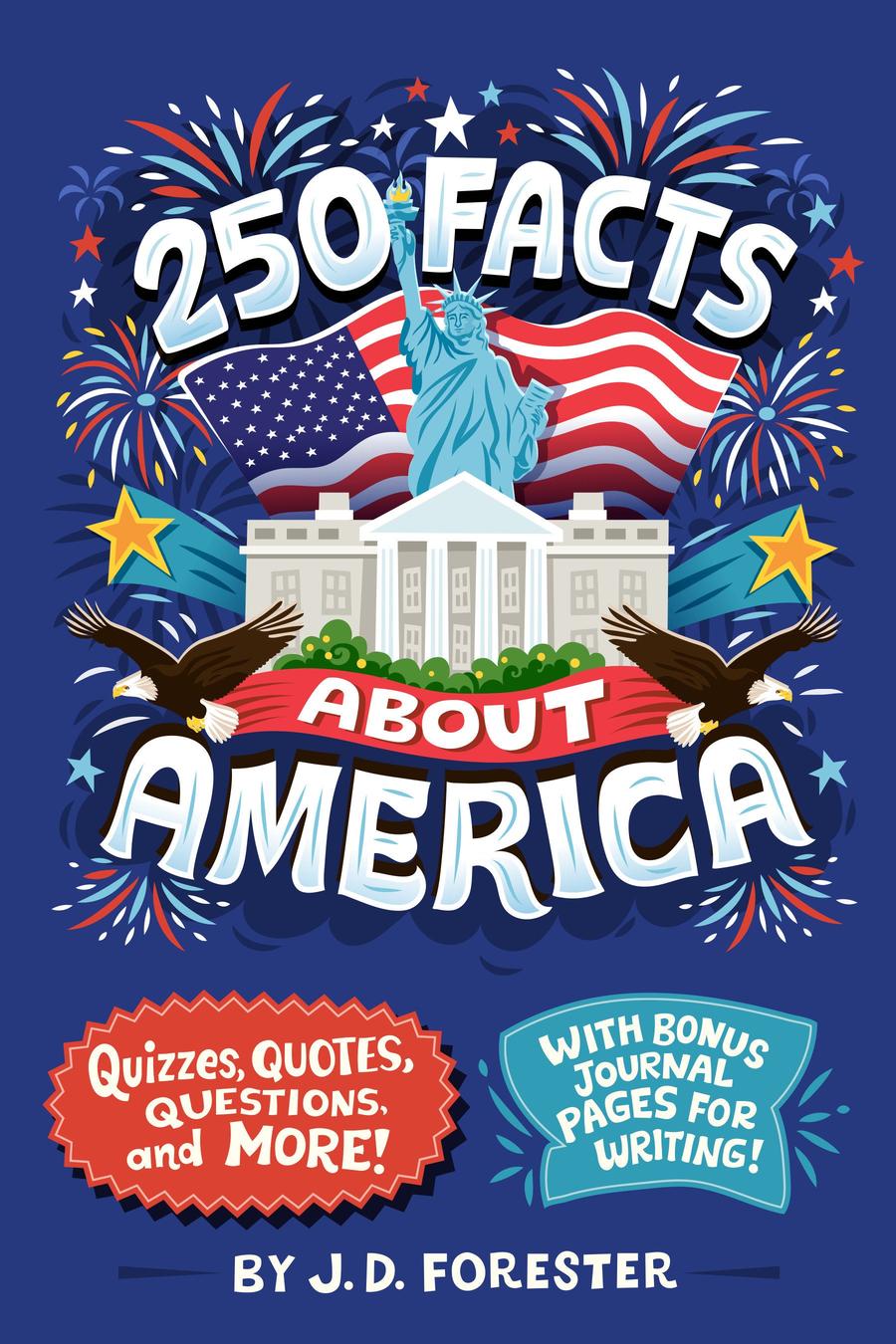 250 Facts About America-Children’s / Teenage general interest: History and Warfare-買書書 BuyBookBook