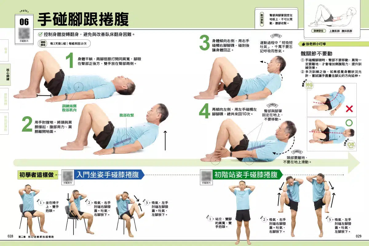 【全圖解】核心逆齡節拍超慢跑:燃脂、降三高、預防肌少症,每天30分鐘三週立即見效