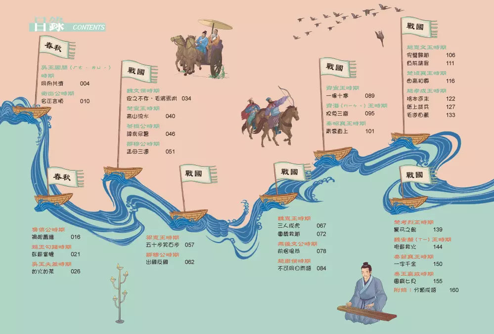 成語串起中國史2:春秋時期.同舟共濟—戰國時期.圖窮匕見 (童心布馬)-故事: 歷史故事 Historical-買書書 BuyBookBook