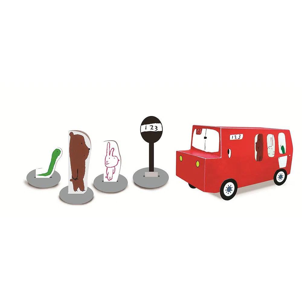 誰的家到了?特別版 (書+公車玩具卡)-故事: 兒童繪本 Picture Books-買書書 BuyBookBook