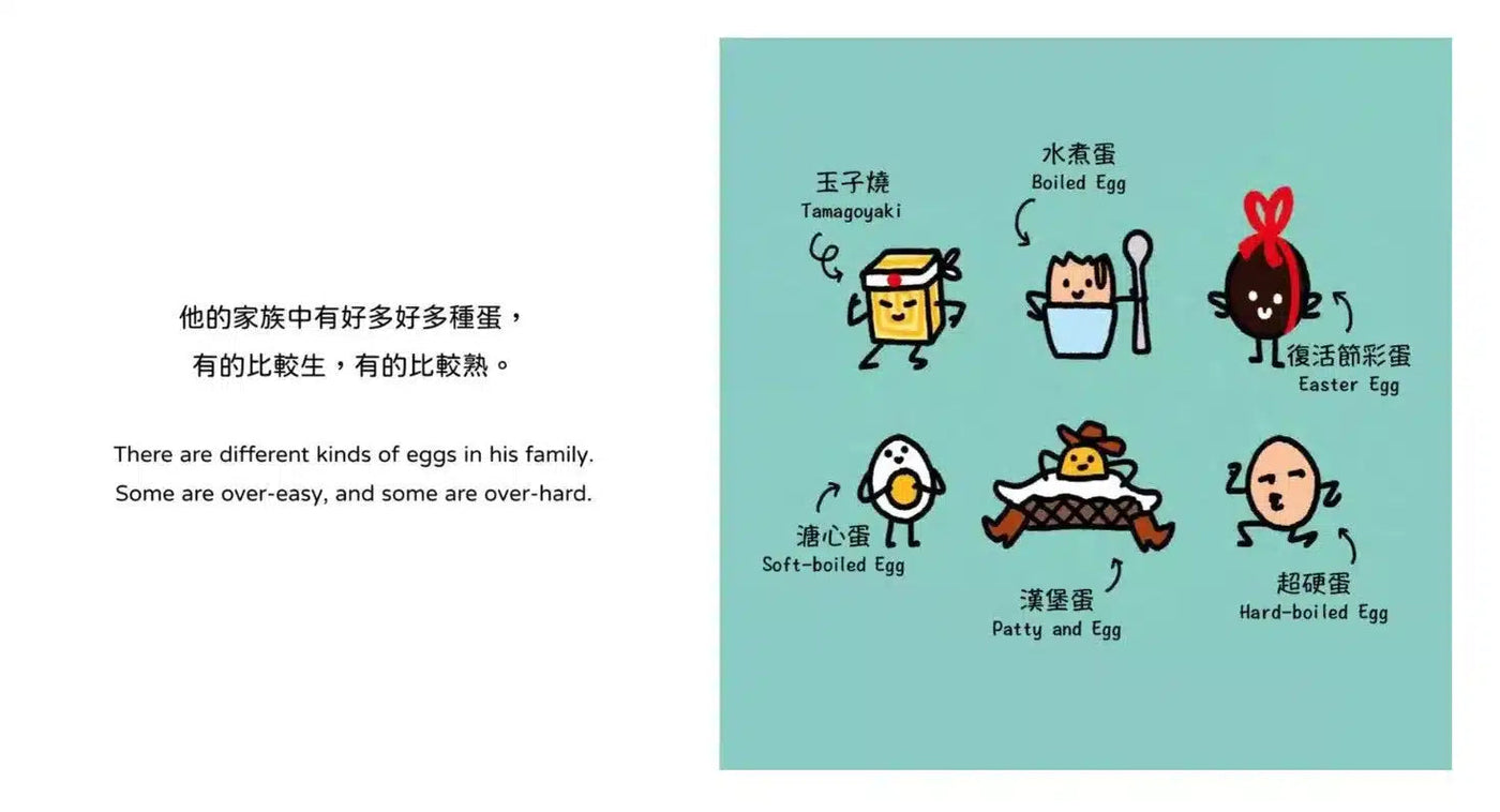 【生活小麻吉】荷包蛋比利想跳舞:堅持到底,別輕易放棄!(中英雙語+線上朗讀)-故事: 兒童繪本 Picture Books-買書書 BuyBookBook