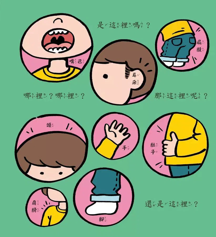 我的身體哪裡最重要?第一本教孩子認識身體的性教育啟蒙書-Nonfiction: 學前基礎 Preschool Basics-買書書 BuyBookBook