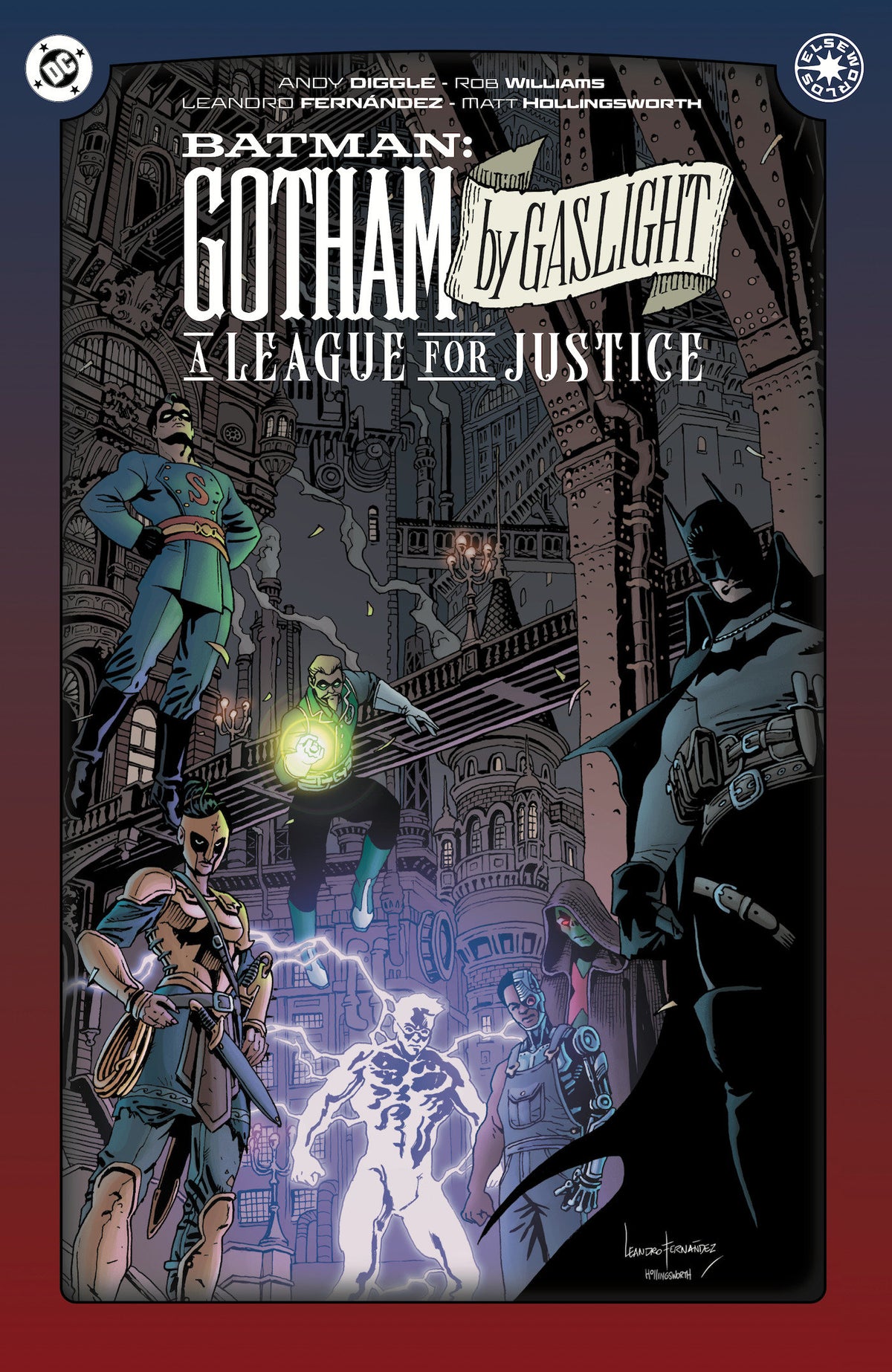 Batman: Gotham by Gaslight: A League for Justice cover (ISBN 9781799516149)