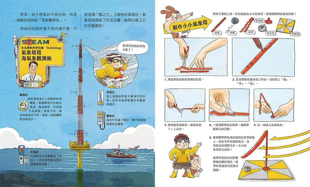 全員出動!捕捉風獸因因呼 (風力發電科普圖文書)-非故事: 科學科技 Science & Technology-買書書 BuyBookBook