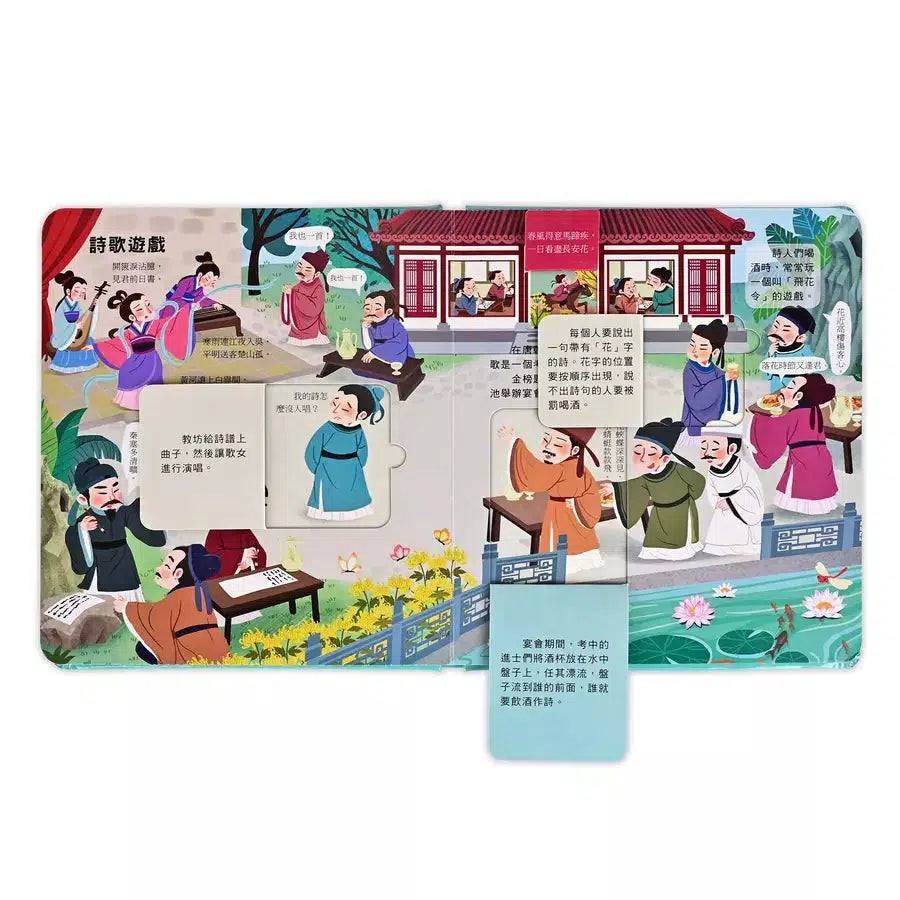 唐詩宋詞:探秘小世界翻翻書-非故事: 語文學習 Language Learning-買書書 BuyBookBook