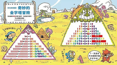 數字驚奇大冒險 全套3冊:1.計算的魔法、2.倍數的趣味、3.幾何的祕密-非故事: 電腦數學 Computer & Maths-買書書 BuyBookBook