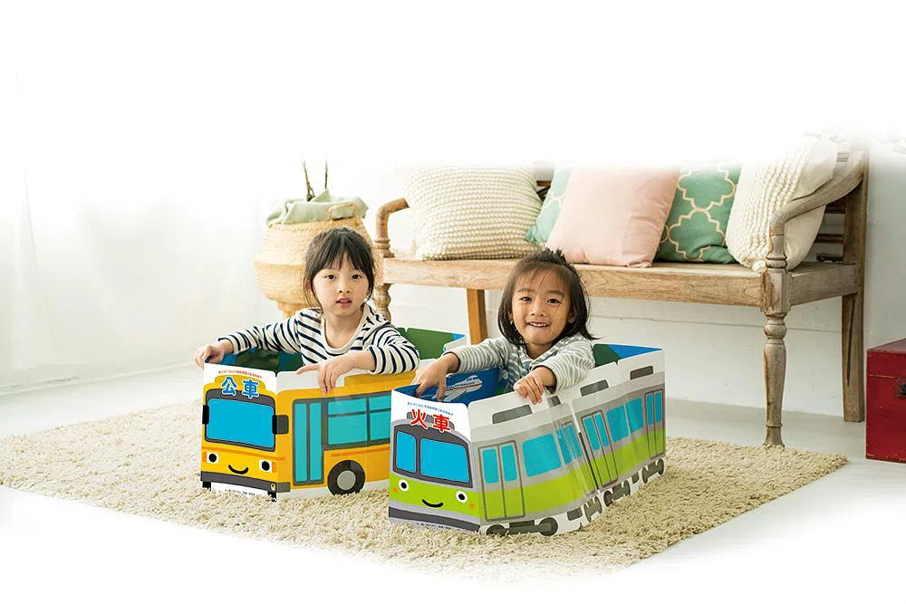 新井洋行360度環繞閱讀互動遊戲繪本:火車-故事: 兒童繪本 Picture Books-買書書 BuyBookBook