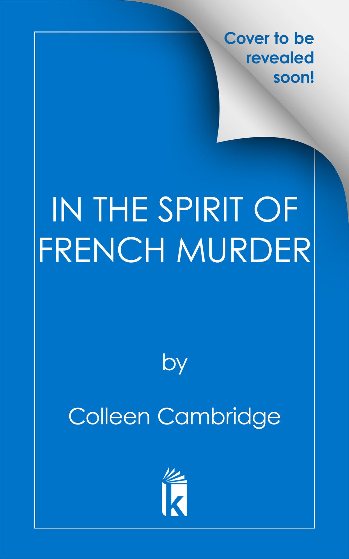 In the Spirit of French Murder cover (ISBN 9781496751232)